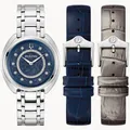 Produktbild: Bulova Duality Silber Damen Armbanduhr 96X160