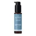 Produktbild: Sukin Hydration Hydrafusion Nachtcreme für dehydrierte Haut, hydratisiert mit Meeresalgen, Hyaluronsäure, Maiskomplex, vegane sichere Creme, klimaneutral, 99% natürliche Öle, 60 ml