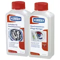 Produktbild: Xavax Waschmaschinen Entkalker Pflege-Set, Entkalker plus Reiniger mit Frische-Duft (2 x 250 ml)