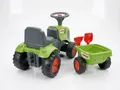 Produktbild: Falk Baby Aufsitztraktor Claas F212C mit Anhänger Harke Schaufel Set 1 Jahr
