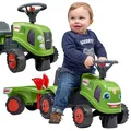 Produktbild: FALK Baby Claas Traktor grün mit Anhänger + Zubehör für 1-3 Jahre
