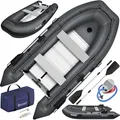 Produktbild: KESSER® Schlauchboot Wave 230-320 cm Set 6-teilig aufblasbar – Boot + Bank, Luftpumpe, Paddel, Reparaturset, Tasche, Angelboot, Paddelboot klein und groß - Motorkombi möglich, Salzwasser geeignet