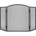Produktbild: 3-seitiger Kaminschirm Kaminfunkenschutz Funkengitter Schwarz 8787