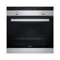 Produktbild: Siemens HB113FBS1 iQ100 Einbau-Elektro-Backofen / Edelstahl / A / Schnellaufheizung / 3D Heißluft Plus / Einfache Reinigung mit granit Glanz-Emaille