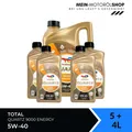 Produktbild: Total Quartz 9000 Energy 5W-40 VW Porsche MB 229.5 API SP 5+4 Liter = 9 Liter