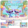 Produktbild: Fun4kid 12 x Einladungskarten Kindergeburtstag Mädchen mit passenden Umschläg...