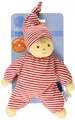 Produktbild: Sterntaler 3015034 Spielpuppe Heiko, Integrierte Rassel, Alter: Für Babys ab der Geburt, 23 cm, Rot/Weiß | 1er Pack