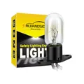 Produktbild: Ruiandsion Mikrowellen Glühbirne Z187 Sockel 250V 2A 25W Mikrowellenlampe für Universal Mikrowellen Birnenofenlampe, warmes Weiß