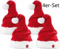 Produktbild: NEU Weihnachtsmütze singend tanzend für Nikolaus Advent Kostüm Kinder Fest Spaß