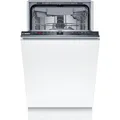 Produktbild: Bosch SPV2HMX42E, Serie 2, Smarter Geschirrspüler Vollintegriert, 45 cm breit, Besteckschublade, extra Trocknung auf Knopfdruck, höhenverstellbarer Oberkorb, leiser und effizienter Motor, mit aquaStop