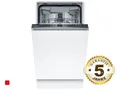Produktbild: Bosch SPV2HMX42E Vollintegrierbarer Einbaugeschirrspüler 45 cm Info Light