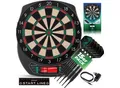 Produktbild: KESSER® Elektronische Dartscheibe Profi Set - E Dartboard mit 15 Dartpfeile + 35 Pro Flights 100 Pfeilspitzen + Zubehör Dart für 1 bis 8 Spieler Innovativer elektronisch Dartautomat mit 65 Varianten