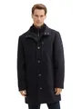 Produktbild: TOM TAILOR Herren 1042475 Wollmantel mit Brusttasche, 36085-dark Blue small Herringbone, XL