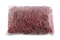 Produktbild: OFFICE PRODUCTS Gummibander Durchmesser: 50mm Farbe: Rot/Gewicht: 1000g - 1 kg/Haushaltsgummi Gummiringe Gummi/Kautschuk 60% / Gummis für Zuhause Büro Schule