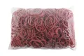 Produktbild: Gummibänder 50mm Rot 1kg 60% Kautschuk Gummiringe für Büro und Schule