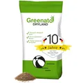 Produktbild: Rasensamen trockenresistent Greenato Dryland Grassamen 20kg – Rasensamen schnellkeimend Frühjahr und Herbst Grassamen Rasensaat Unkrautvernichter Rasen Trockenrasen - ausreichend für 800m²
