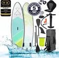 Produktbild: Aufblasbares SUP Board Set mit Sitz FLOWER 300 lime