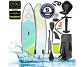 Produktbild: BRAST SUP-Board Aufblasbares Stand up Paddle Set für Frauen viele Modelle, (300x76x15cm), incl. Zubehör, 5 Jahre Garantie, Fußschlaufe Paddel Pumpe Rucksack
