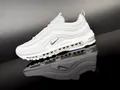 Produktbild: NIKE AIR MAX 97 Triple White Sneaker weiß/silber metallic Gr.48,5