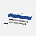 Produktbild: MONT BLANC Tintenroller Minen B Royal blau Tinten Schreiber Refill 2 Stück neu