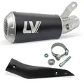 Produktbild: Endschalldämpfer LeoVince SLIP-ON SBK LV-10 Black Edition, Edelstahl für Suzuki