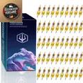 Produktbild: POSEIDON Tattoo-Kartuschennadeln 50 Stück gemischte Größen für Tätowierstifte
