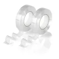 Produktbild: EASYmaxx Klebeband 2er Set Nano Gel Tape 5m transparent doppelseitig Wasserfest