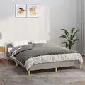 Produktbild: Gewichtsdecke Mit Bezug Grau 135x200 Cm 6 Kg Stoff Vidaxl