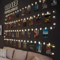 Produktbild: LED Lichterkette Fotoclips 10m 100LED Batteriebetrieben für Zimmer Deko