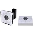 Produktbild: vidaXL Kugelfang 14 cm + 100 Zielscheiben aus Papier Trichter