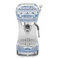 Produktbild: Smeg ECF02DGBEU Espresso-Kaffeemaschine 50's Style D&G Blu Mediterraneo