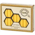 Produktbild: Baumkerzen 100% Bienenwachs 95 x Ø 13 mm, 20 Stück