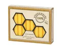 Produktbild: Stumpenkerzen Baumkerze 100% Bienenwachs, Honigduft, 95 x Ø 13 mm, 20 Stück