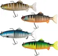 Produktbild: Fox Rage Jointed Replicant - Gummifisch, Gewicht:356g, Länge:32cm, Farbe:Blue shiner UV