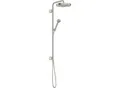 Produktbild: hansgrohe Axor One Fertigmontageset 48790800 Unterputz-Showerpipe, mit Handbrause, 280mm, 1jet, Edelstahl-Optik
