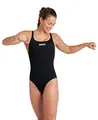 Produktbild: Arena Solid Swim Pro Team Einteiliger Badeanzug für Damen, Schnelltrocknende, Sportliche Bademode aus Arena MaxLife Eco-Gewebe mit Maximaler Chlorbeständigkeit und 50+ UV-Schutz