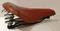 Produktbild: Vintage BROOKS ENGLAND B66 Fahrradsattel echt Leder braun