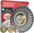 Produktbild: Garlavie Profi Unkrautbürste Freischneider Drahtbürste 25.4mm Bohrung universall