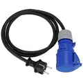 Produktbild: REV-Ritter CEE-Adapter Caravan 577750555, 1,5 m, Schutzkontakt 230V auf CEE 16A / 230V, IP44