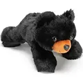 Produktbild: Wild Republic 14868 Hug'ems Plüschtier, Kuscheltier, Bär 18cm, Schwarzbär, Schwarz - Schwarz