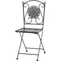 Produktbild: Siena Garden Klappsessel Como Stahl 37 cm x 36 cm x 90 cm Grau Mosaik