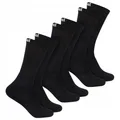 Produktbild: Sportsocken 3er Pack Frottee Schwarz Gr. 41/45 Herren