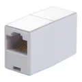 Produktbild: LogiLink MP0031 Modular Coupler 2*RJ45  Cat.3/Telephone MP0031, RJ45, Female ~E~