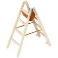 Produktbild: Layher 1038 Holzstehleiter 2x4 Sprossen