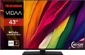 Produktbild: Telefunken Fernseher 43 Zoll Smart TV VIDAA (4K UHD, HDR Dolby Vision, HD+ 6 Monate, Triple-Tuner)