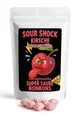 Produktbild: Super Saure Bonbons Sauerkirsche 180g – Extrem saure Bonbons mit Sauerkirsche...