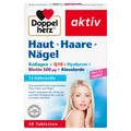 Produktbild: Doppelherz Tabletten Haut Haare Nägel Biotin Zink Vitamine 30 Stück Glutenfrei