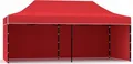 Produktbild: BDW Pavillon, Zelt, Partyzelt für Garten, Terasse, Messe - Pavillon, Rot