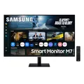 Produktbild: Samsung M70F 32 Zoll 4K Smart AI Monitor, VA-Panel, 3840 x 2160, 60Hz, 4ms (G/G), Speaker, Gaming Hub, 4K Upscaling, Sprachsteuerung, Smart TV-Apps & AI Features, HDR10, USB-C, HDMI LS32FM700UUXEN