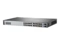 Produktbild: J9980A - HPE 1820-24G Managed Switch, 24 x 10/100/1000 + 2 x Gigabit SFP